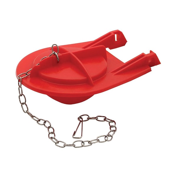 Thrifco Plumbing Kohler Cimmarron Toilet Repair Flapper No GP1039444, Red 4507820 - main